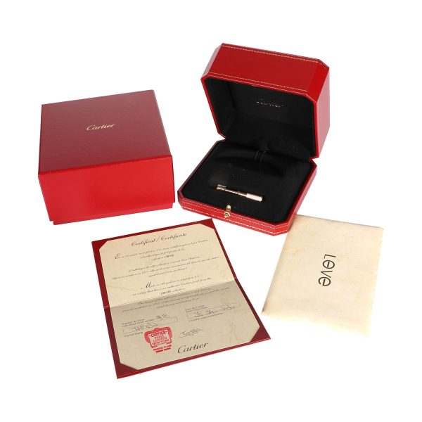 107953 box Cartier Love Bracelet in 18K Rose Gold SM