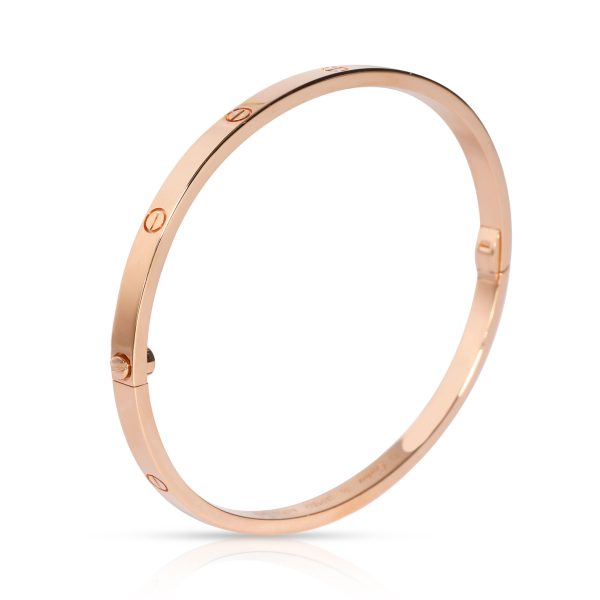 107953 pv Cartier Love Bracelet in 18K Rose Gold SM