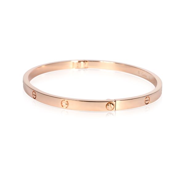 107953 sv Cartier Love Bracelet in 18K Rose Gold SM
