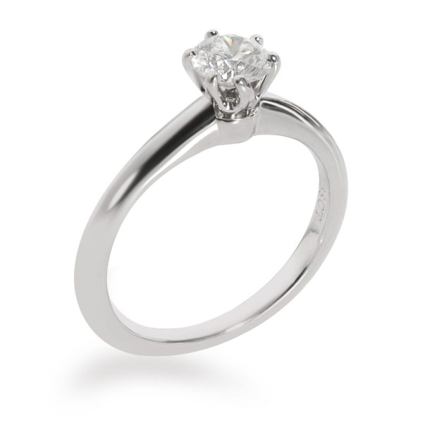 Tiffany Co Tiffany Co Diamond Solitaire Ring in Platinum H VS1 038 CTW