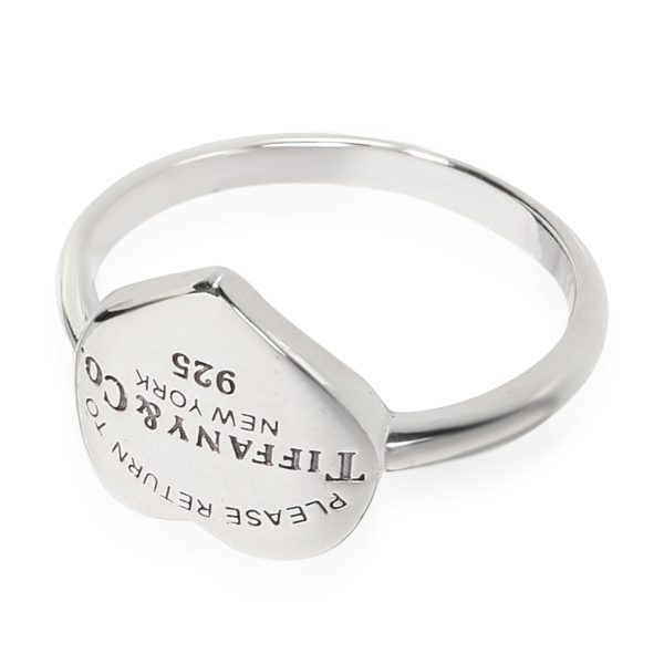 Tiffany Co Return to Tiffany Heart Ring in Sterling Silver