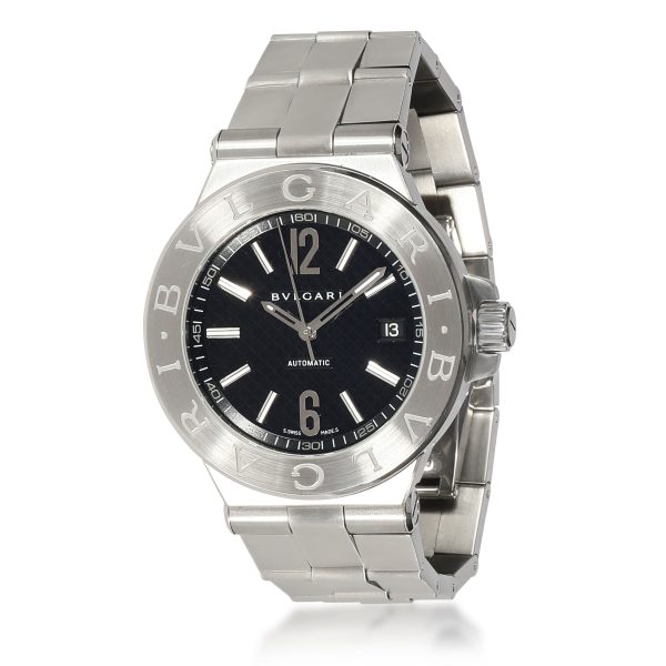 Bulgari Diagono DG 40 S Mens Watch in Stainless Steel Bulgari Diagono DG 40 S Mens Watch in Stainless Steel