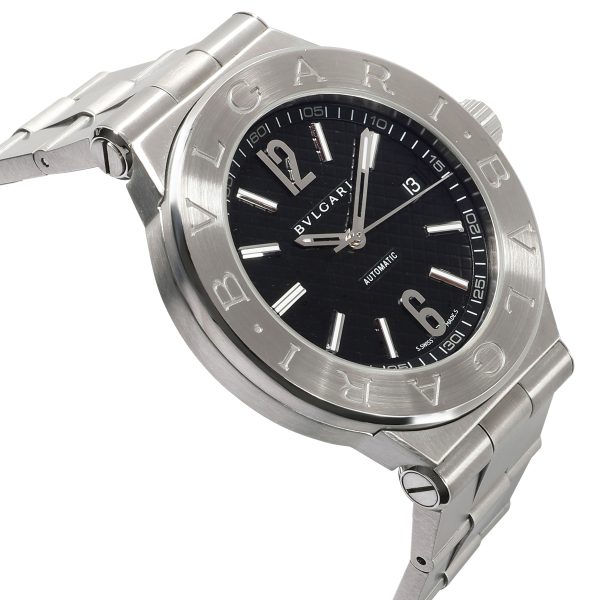 108060 rv Bulgari Diagono DG 40 S Mens Watch in Stainless Steel