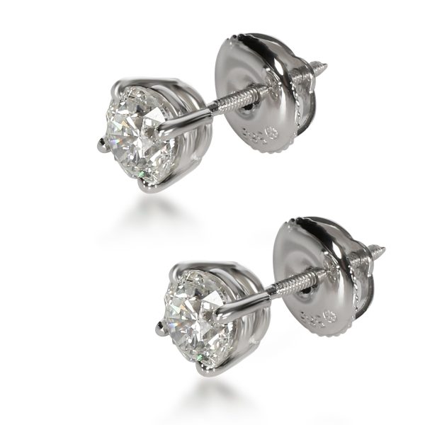 108079 sv 7593f6e4 31ce 484e b293 373324ecd3c8 Round Cut Diamond Stud Earring in 14K White Gold 080 CTW