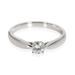 Tiffany Co Harmony Diamond Engagement Ring in Platinum D IF 022 CTW Cart