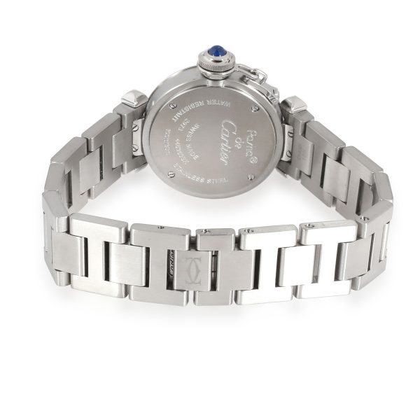 108159 bv 8152af92 0e5b 4314 8e3d 73089d2a2996 Cartier Miss Pasha W3140007 Womens Watch in Stainless Steel