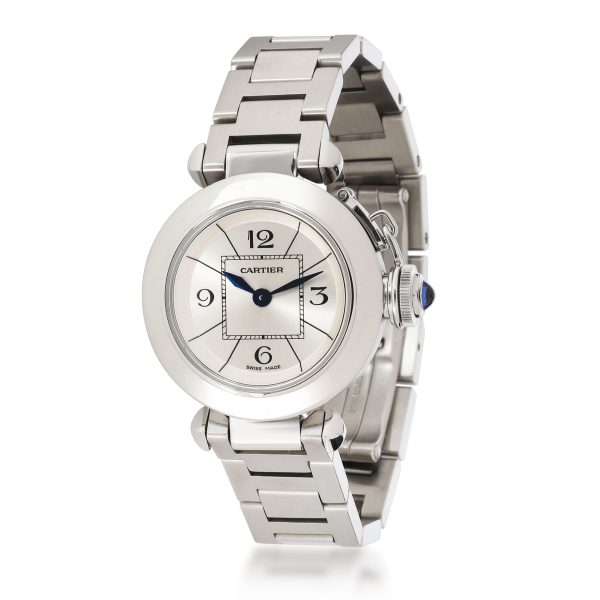 Cartier Miss Pasha W3140007 Womens Watch in Stainless Steel Cartier Miss Pasha W3140007 Womens Watch in Stainless Steel