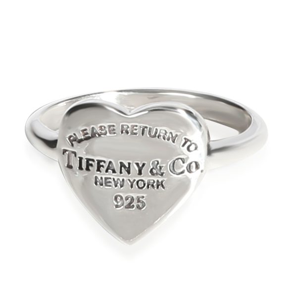 Tiffany Co Return to Tiffany Heart Ring in Sterling Silver