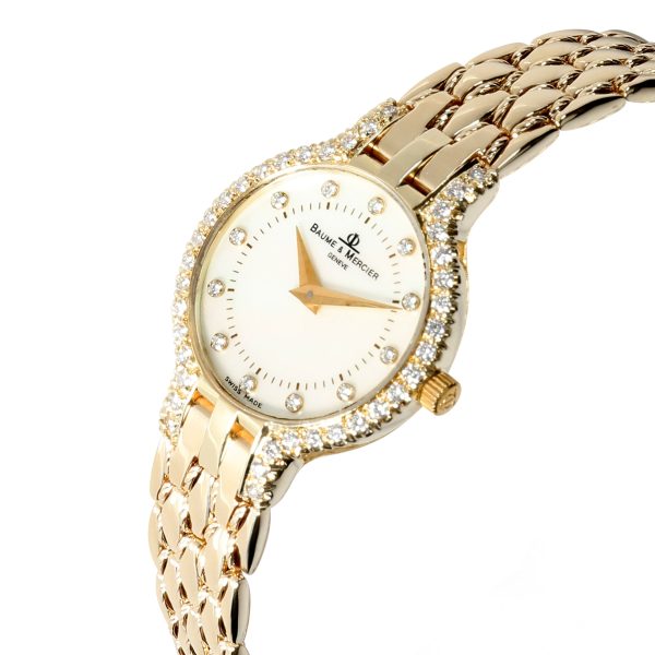 108252 lv 7d12f23b 7e01 4f2f 8a53 4591c3a996a8 Baume Mercier Classique 6656 D8 Womens Watch in 14kt Yellow Gold