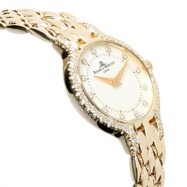 108252 rv 04e8de98 696a 4f08 9c83 b41c44f4aa75 Baume Mercier Classique 6656 D8 Womens Watch in 14kt Yellow Gold