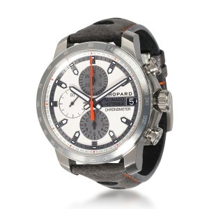 Chopard Grand Prix de Monaco 168570 3002 Mens Watch in Stainless Steel Goyard Black Goyardine Canvas Senat MM