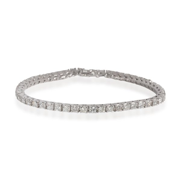 Four Prong Diamond Tennis Bracelet in 14K White Gold 360 CTW Four Prong Diamond Tennis Bracelet in 14K White Gold 360 CTW