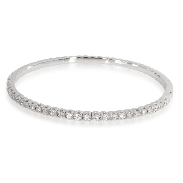 Diamond Eternity Flex Bracelet in 14K White Gold 300 CTW Diamond Eternity Flex Bracelet in 14K White Gold 300 CTW