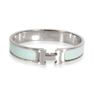 Hermès H Clic Light Blue Enamel Bracelet Hermès H Clic Light Blue Enamel Bracelet Narrow