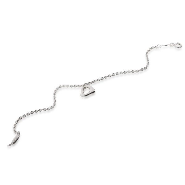 108391 pv Tiffany Co Elsa Peretti Open Heart Tag Bracelet in Sterling Silver