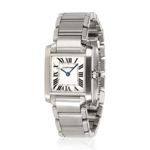 Cartier Tank Francaise W51008Q3 Womens Watch in Stainless Steel Cart