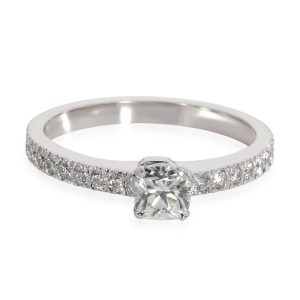 Tiffany Co Novo Diamond Engagement Ring in Platinum H VVS2 047 CTW Cart