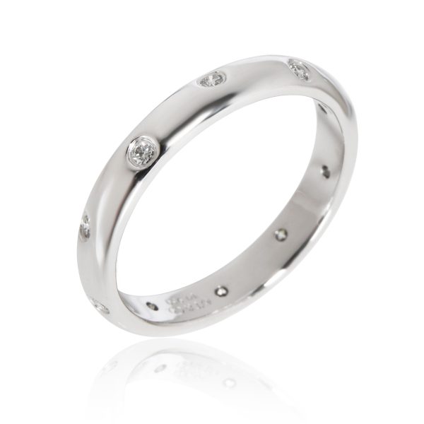 108457 pv Tiffany Co Etoile Diamond Band in Platinum 010 CTW