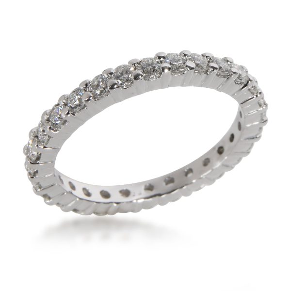 Platinum Eternity Band Round Cut Diamond Eternity Band in Platinum 100 CTW