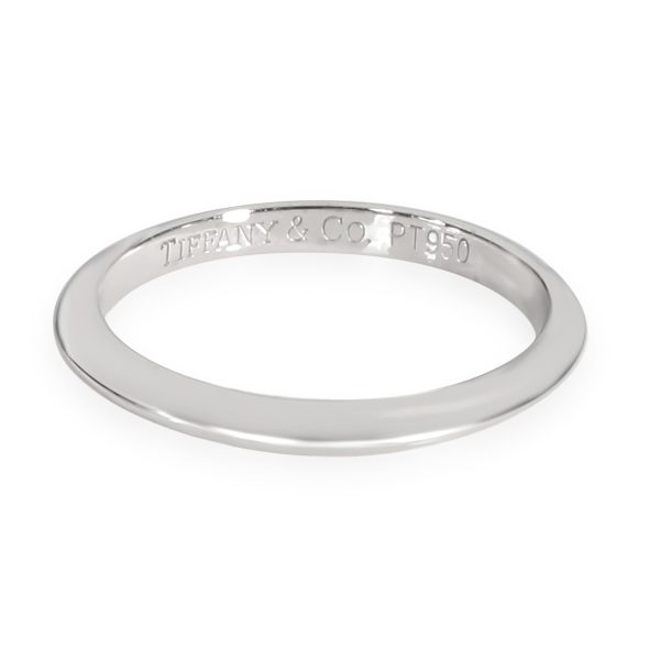 Tiffany Co Knife Edge Band in Platinum 2mm Tiffany Co Knife Edge Band in Platinum 2mm