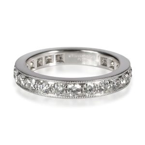 Tiffany Co Legacy Collection Diamond Eternity Band in Platinum 121 CTW Cart