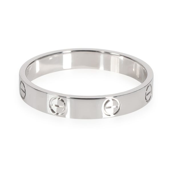 108648 bv Cartier Love Wedding Band in Platinum