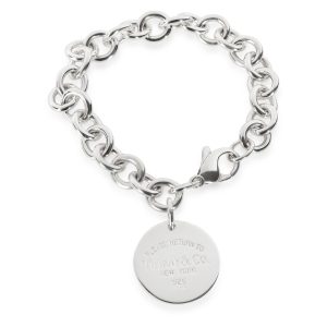 Return to Tiffany Round Tag Bracelet in Sterling Silver Louis Vuitton Mini Pochette Accessoir Damier Azur