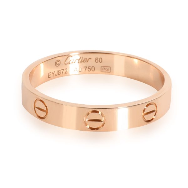 Rings Cartier Love Wedding Band in 18K Pink Gold