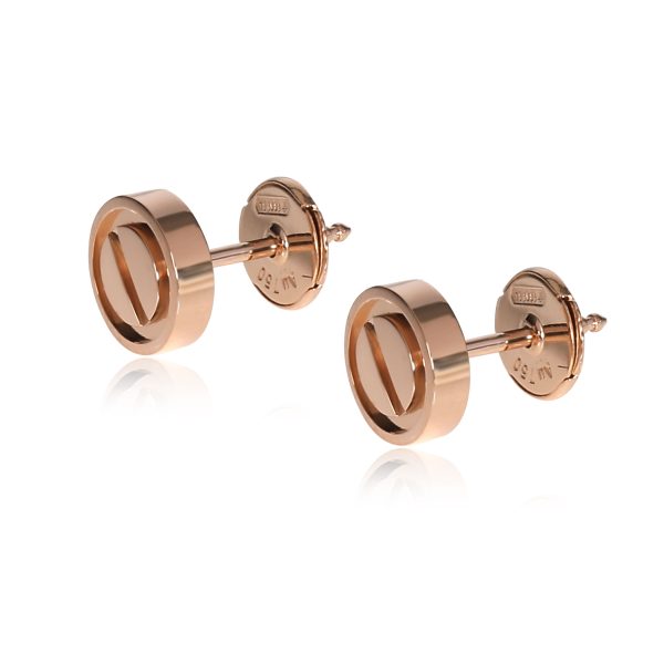 108836 sv Cartier Love Stud Earring in 18K Rose Gold