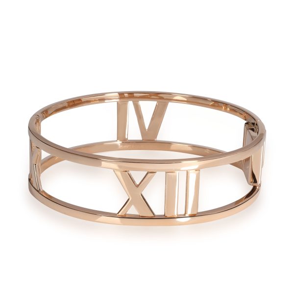 Tiffany Co Wide Atlas Bangle in 18K Rose Gold Tiffany Co Wide Atlas Bangle in 18K Rose Gold