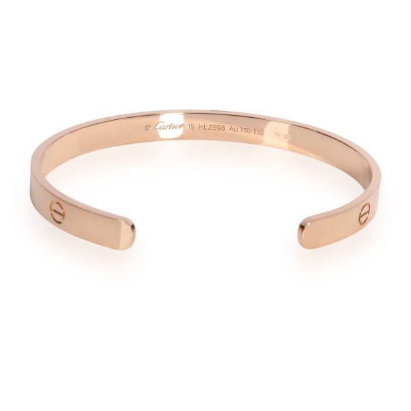 108864 bv 4e36ba52 4cfd 4347 ac60 afe395d020ac Cartier Love Cuff Bangle in 18K Rose Gold