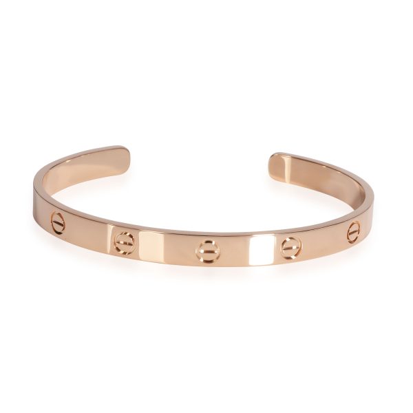 Cartier Love Cuff Bangle in 18K Rose Gold Cartier Love Cuff Bangle in 18K Rose Gold