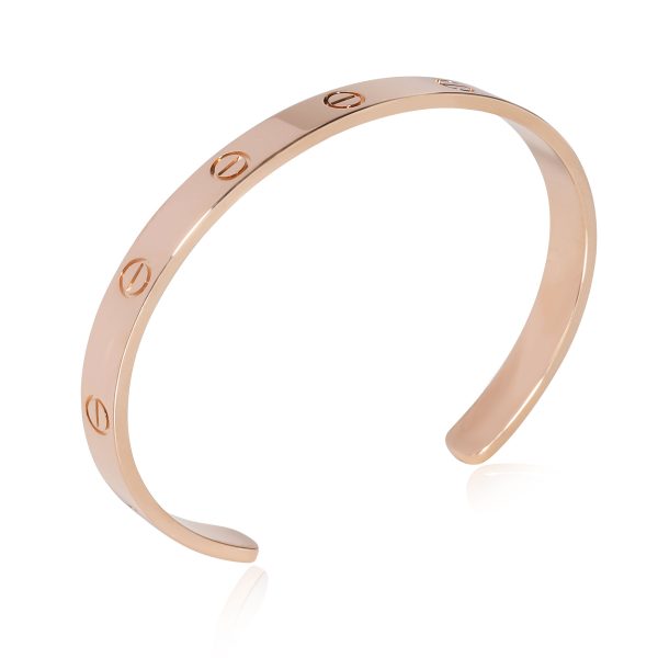 108864 pv 6463e397 5557 4938 9697 34608dead2a1 Cartier Love Cuff Bangle in 18K Rose Gold