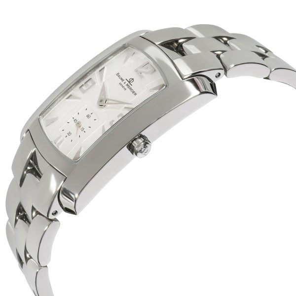 108879 lv Baume Mercier Hampton Millies 65310 Mens Watch in Stainless Steel