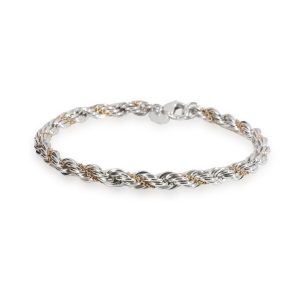 Tiffany Co Twisted Rope Bracelet in Sterling Silver LOUIS VUITTON Damier Ebene Greenwich PM Boston Bag