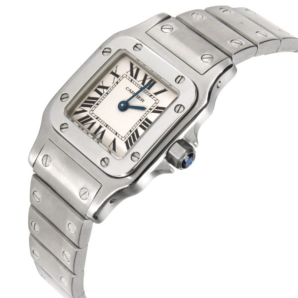 108962 lv Cartier Santos W20056D6 Womens Watch in Stainless Steel