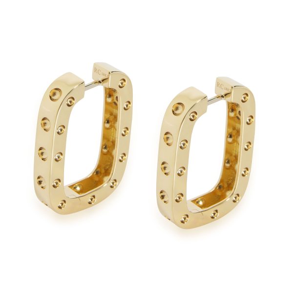 108997 bv a24d49f5 b537 4753 ab4f a904a44cac08 Roberto Coin Pois Moi Diamond Earrings in 18K Yellow Gold 010 CTW