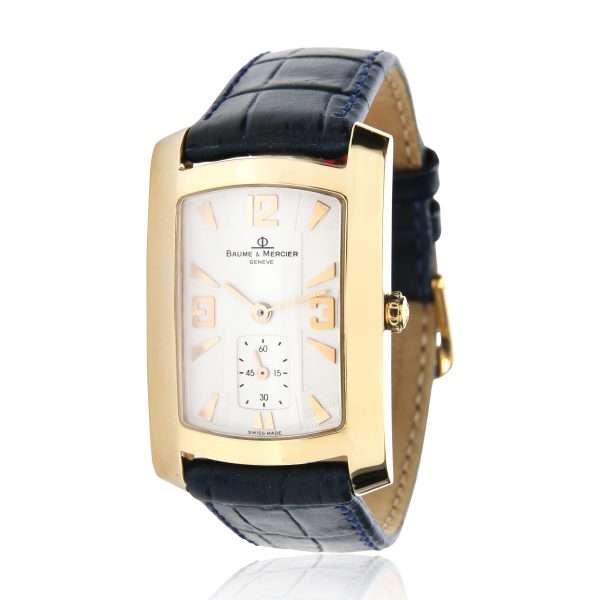 Baume Mercier Hampton Milleis MV045224 Mens Watch in 18kt Yellow Gold Baume Mercier Hampton Milleis MV045224 Mens Watch in 18kt Yellow Gold