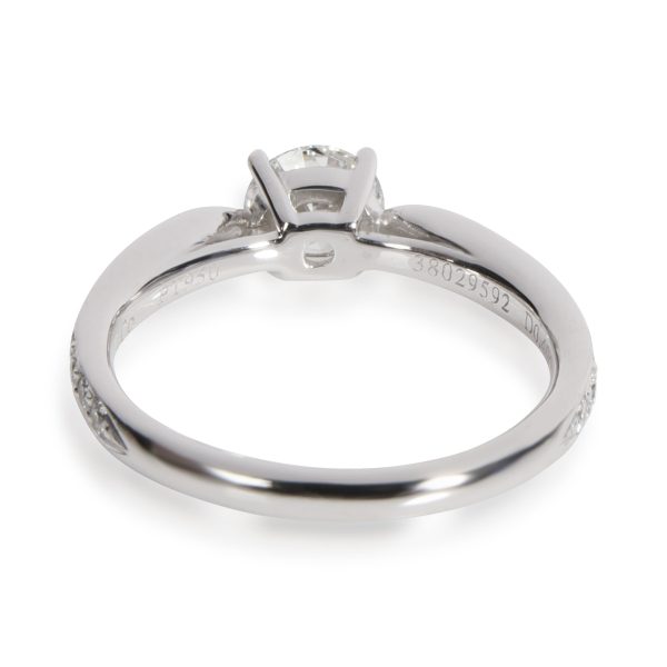 109105 bv Tiffany Co Harmony Diamond Engagement Ring in Platinum 058 CTW