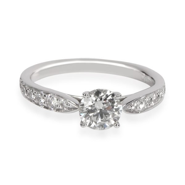 Tiffany Co Harmony Diamond Engagement Ring in Platinum 058 CTW Tiffany Co Harmony Diamond Engagement Ring in Platinum 058 CTW