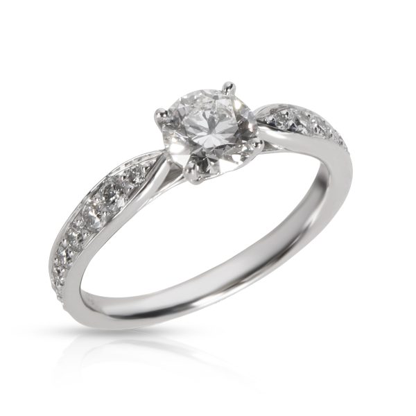 109105 pv Tiffany Co Harmony Diamond Engagement Ring in Platinum 058 CTW