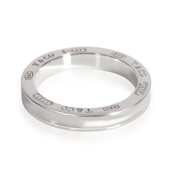 109108 bv 5063b58b fd65 44d1 a37d 1a2084f81b1e Tiffany Co Tiffany 1837 Band with Diamonds in Sterling Silver 003 CTW