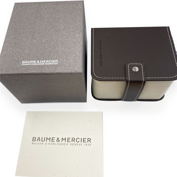 109567 box Baume Mercier Capeland MOA10064 Mens Watch in Stainless Steel