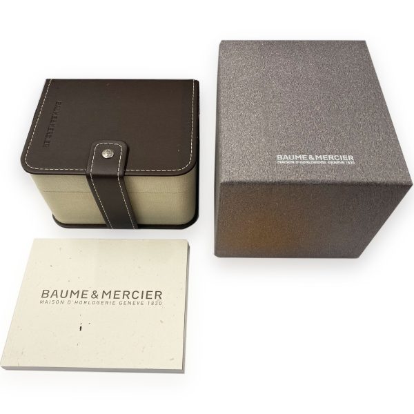 109572 box 73a72cbe 8ac0 494e 8a07 abc06658277f Baume Mercier Clifton MOA10058 Mens Watch in 18kt Rose Gold