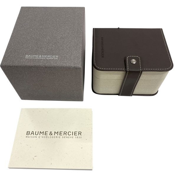 109575 box Baume Mercier Hampton MOA10049 Womens Watch in Stainless Steel