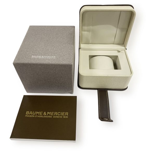 109576 box Baume Mercier Hampton MOA10153 Mens Watch in Stainless Steel