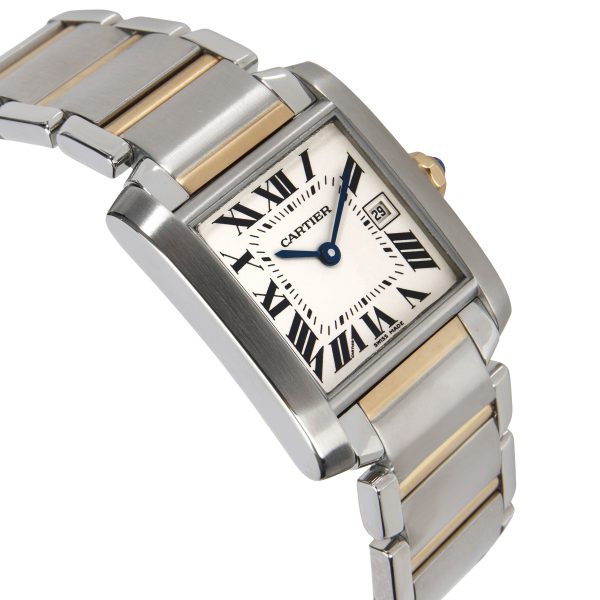 109618 rv Cartier Tank Francaise W51012Q4 Unisex Watch in 18kt Stainless SteelYellow Gold