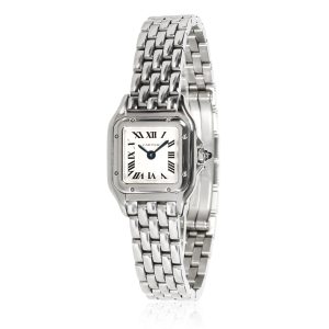 Cartier Mini Panther WSPN0019 Womens Watch in Stainless Steel Cart