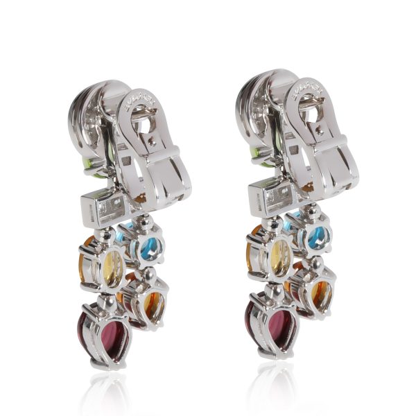 109649 bv c3800e45 c1c4 4d0c 9119 fcdffb36dec8 Bulgari Allegra Sapphire Diamond Earring in 18K White Gold 060 CTW