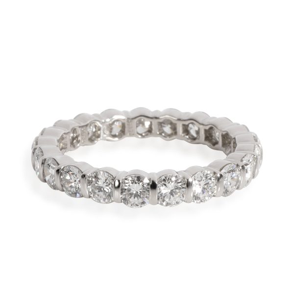 Rings Tiffany Co Diamond Eternity Band in Platinum G H VS 210 CTW